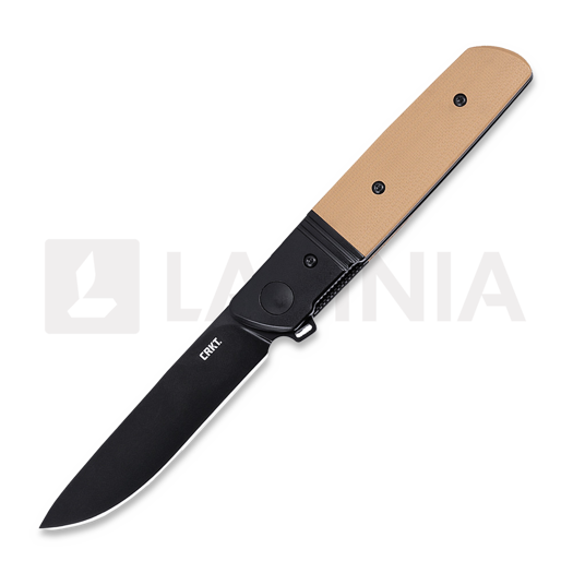CRKT Bamboozled 折り畳みナイフ, 茶色