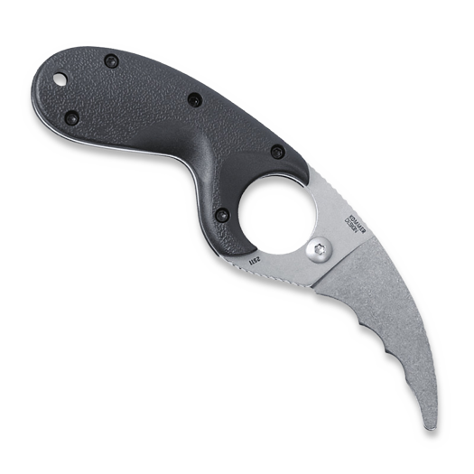 CRKT Bear Claw 刀, 锯齿刀片, 黑色