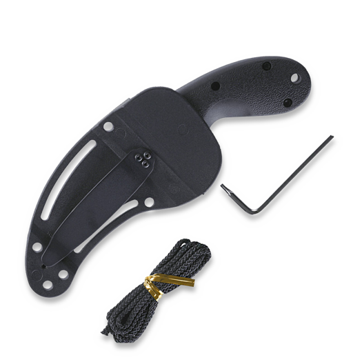 CRKT Bear Claw peilis, dantytas, juoda