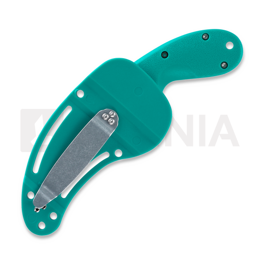 CRKT Bear Claw veitsi, combo terä, vihreä