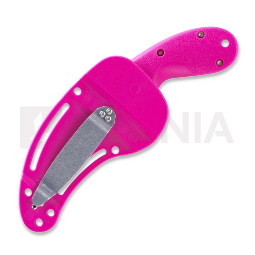 Coltello CRKT Bear Claw, combo edge, pink