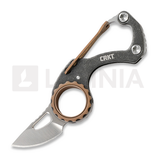 CRKT Compano Carabiner folding knife, silver