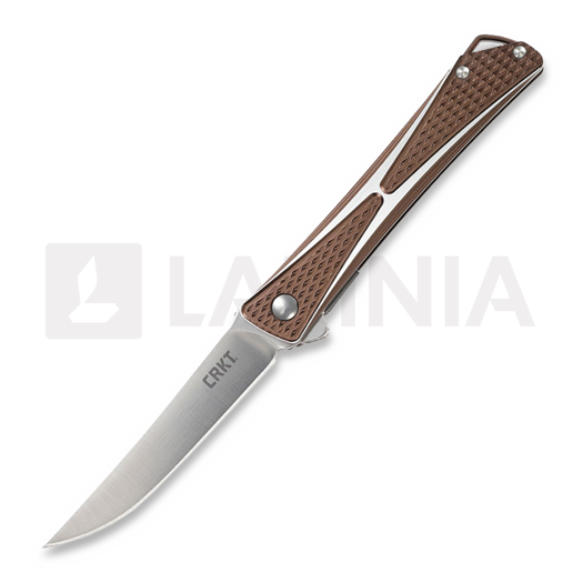 CRKT Crossbones Bronze 접이식 나이프