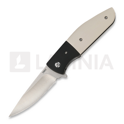 CRKT Curfew A/O folding knife, white