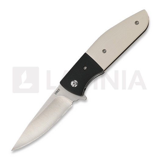 Couteau pliant CRKT Curfew A/O, blanc