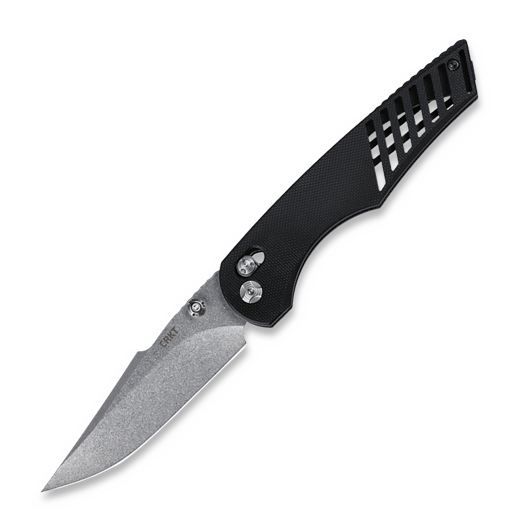 CRKT Definitive sulankstomas peilis, Black G-10