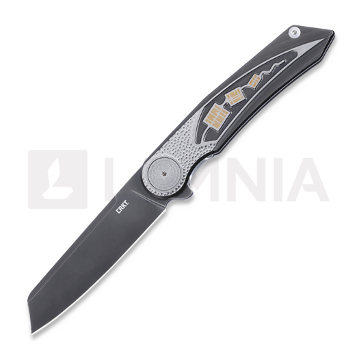 CRKT Fortuitous kääntöveitsi, musta