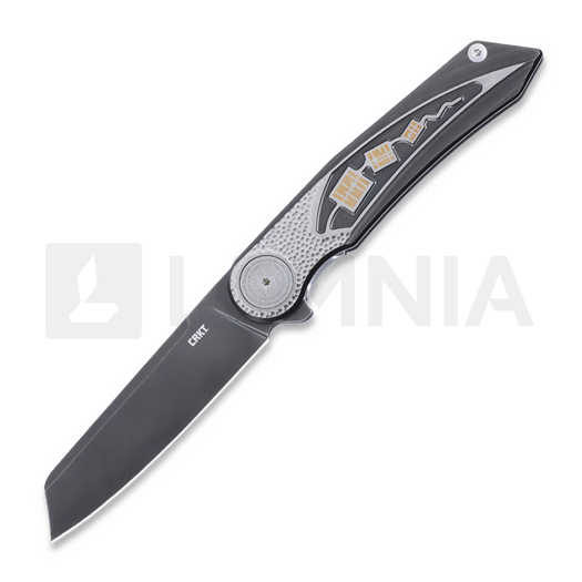 CRKT Fortuitous sulankstomas peilis, juoda