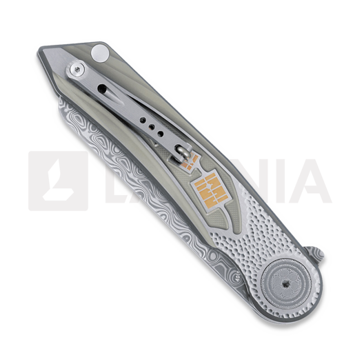 CRKT Fortuitous folding knife, damascus