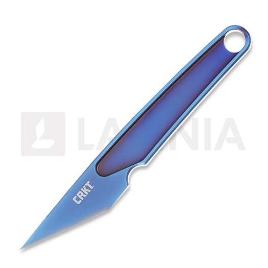 CRKT HangTi peilis, kabinamas ant kaklo, mėlyna