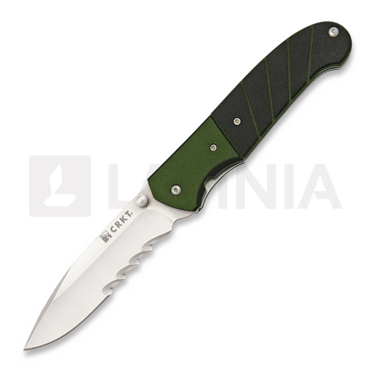 Navalha CRKT Ignitor Sport A/O, faca serrilhada