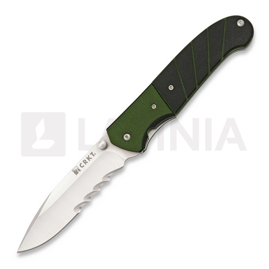 CRKT Ignitor Sport A/O 접이식 나이프, 톱니 모양 칼날
