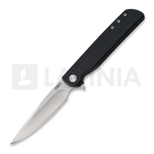 Nóż składany CRKT LCK+ Linerlock, czarny