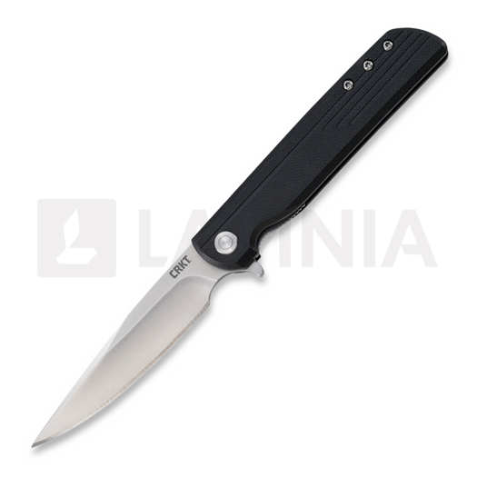 Nóż składany CRKT LCK+ Linerlock, czarny