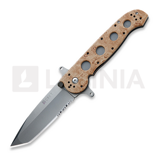 CRKT M16-14ZSF Special Forces Tanto 折り畳みナイフ, desert