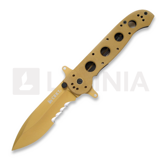 Coltello pieghevole CRKT M21-14DSFG Special Forces, veff serrations