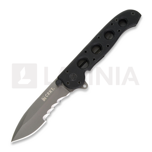 CRKT M21 G-10 折叠刀, veff serrations