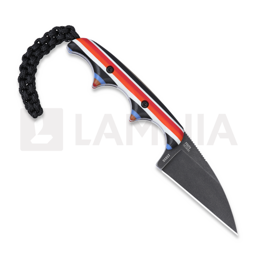 CRKT Minimalist Wharncliffe neck knife, multicolored