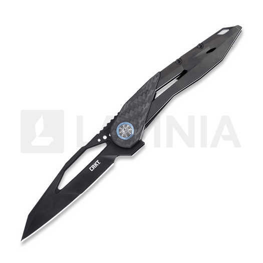 CRKT Nucleus 접이식 나이프, 검정