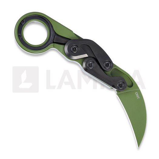 CRKT Provoke Aluminum foldekniv, Multicam Bright Green