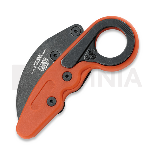 CRKT Provoke Grivory sulankstomas peilis, oranžinėnge
