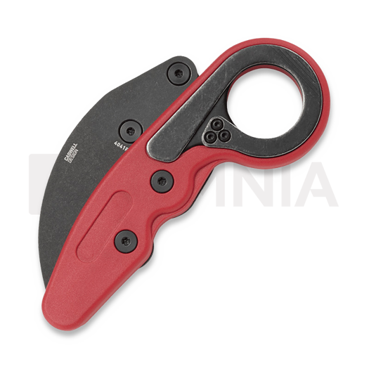 Coltello pieghevole CRKT Provoke Grivory, rosso