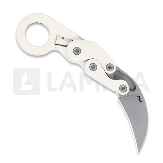 Couteau pliant CRKT Provoke Grivory, blanc