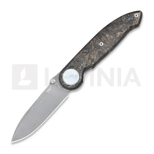 CRKT Pursue összecsukható kés, Dark Matter Gold CF