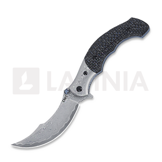Liigendnuga CRKT Ritual Compact Damascus