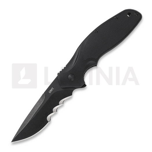 Nóż składany CRKT Shenanigan Linerlock A/O, czarny