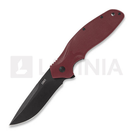 Nóż składany CRKT Shenanigan Linerlock A/O, maroon