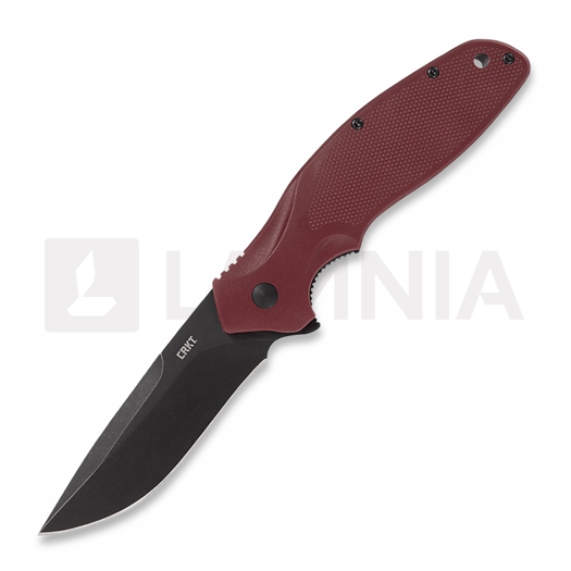 Saliekams nazis CRKT Shenanigan Linerlock A/O, maroon
