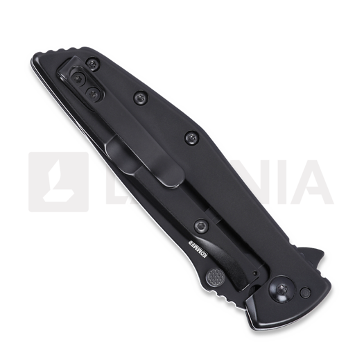 Coltello pieghevole CRKT Slag, nero