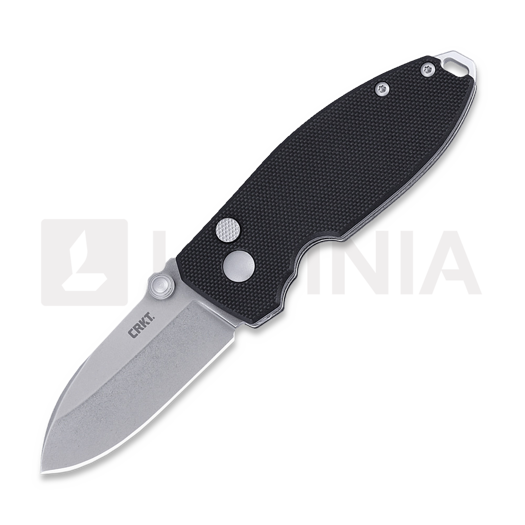 Nóż składany CRKT Squid Button Lock, czarny