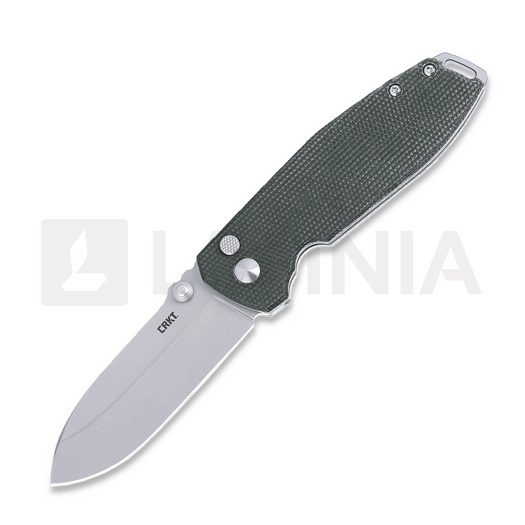 Liigendnuga CRKT Squid XM Button Lock, roheline