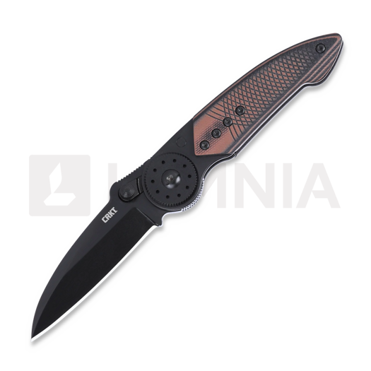 Saliekams nazis CRKT Walker Blade Lock, melns