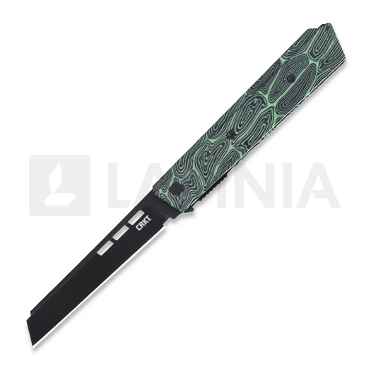 CRKT Zephyr sulankstomas peilis, žalia, balta