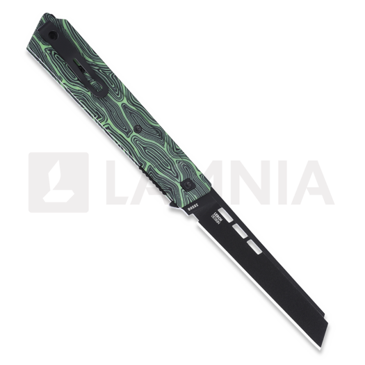 CRKT Zephyr f&auml;llkniv, gr&ouml;n, vit