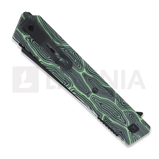 CRKT Zephyr kääntöveitsi, vihreä, valkoinen