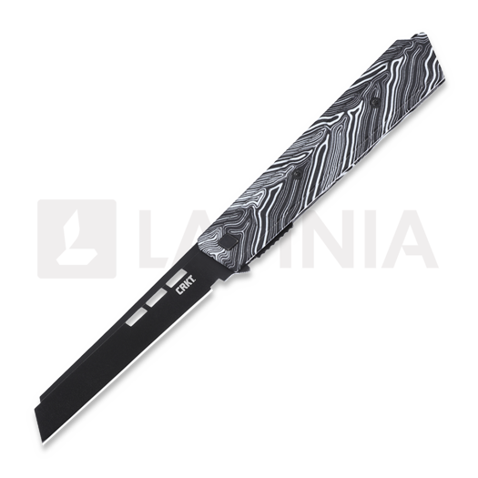 Liigendnuga CRKT Zephyr, valge, must