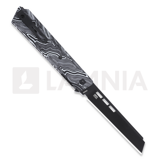 CRKT Zephyr kääntöveitsi, valkoinen, musta