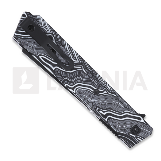 CRKT Zephyr f&auml;llkniv, vit, svart