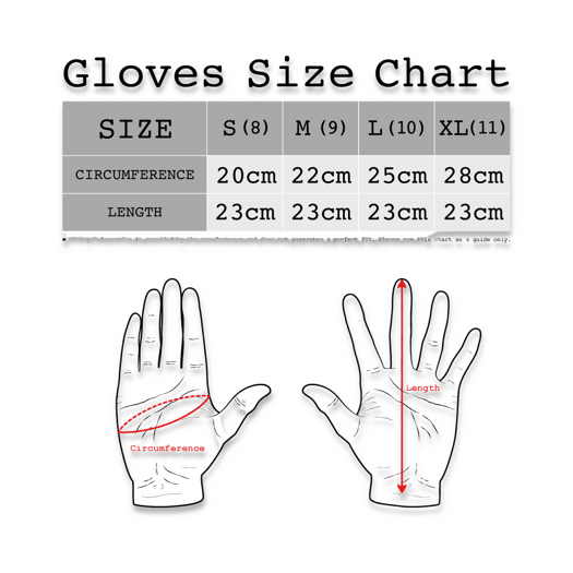 Crud Sweden Gj&ouml;ra Handschuhe, M