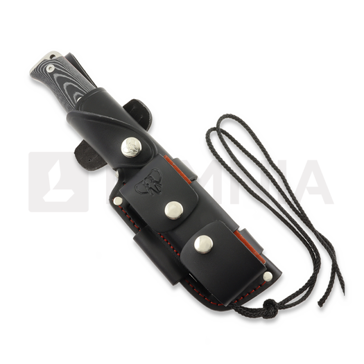 Nóż surwiwalowy Cudeman MT-5 Black Micarta Complete Kit