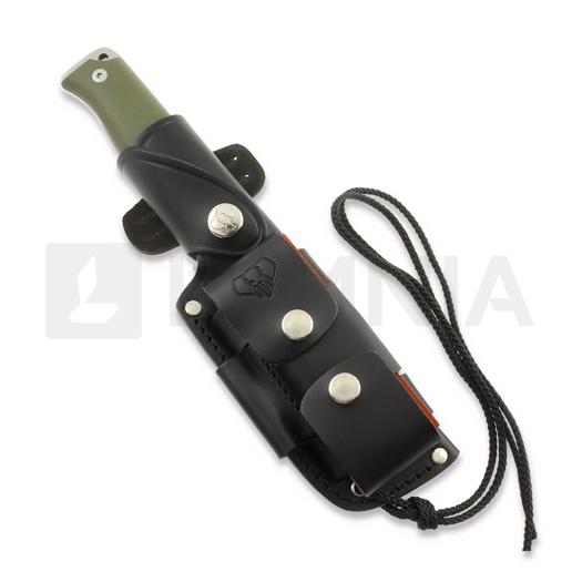 Cudeman MT-5 Green G-10 Complete Kit selviytymispuukko