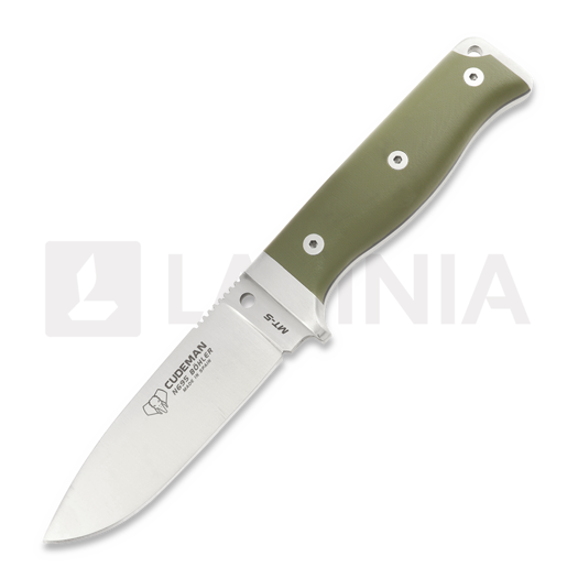 Izdzīvošanas nazis Cudeman MT-5 Green G-10, Kydex Sheath