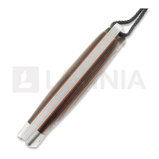 Nóż składany Cudeman MT6 Orange & Black Micarta