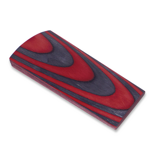 CWP Laminated Blanks AR/BSW - Arctic red, Varied black