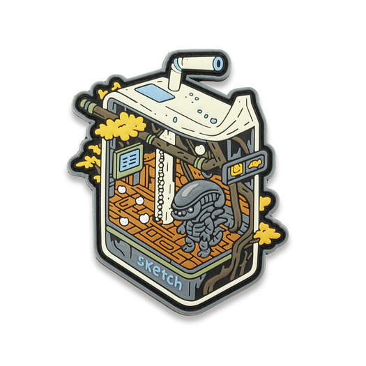 D Rocket Design Alien Juice Box