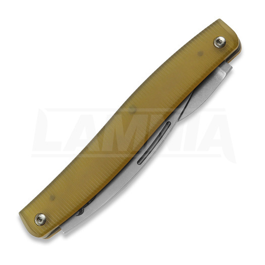 Coltello pieghevole D Rocket Design Slip Joint Ultem + Serp Scales